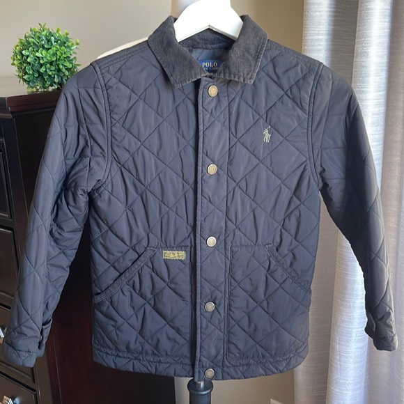 Polo Ralph Lauren Other - Polo Ralph Lauren boys quilted button up jacket/coat small (8)